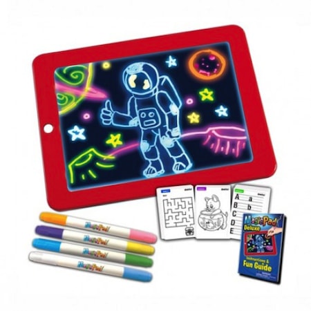 Tableta de desen interactiva cu 8 efecte luminoase, Magic Pad