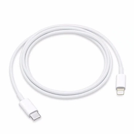 Cablu de incarcare USB-C pentru iPhone 12 / 12Pro / 11 / 11Pro / 11Pro MAX / XS / XS MAX / XR / X / 8 / 8Plus, 1m, Alb