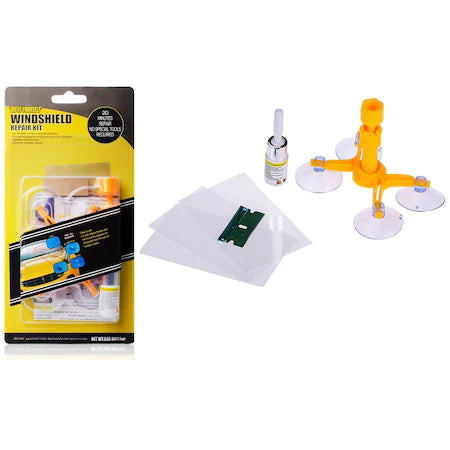 Kit pentru repararea crapaturilor sau zgarieturilor din parbriz
