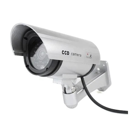 Camera de supraveghere falsa de exterior, LED rosu indicator, ajustabila