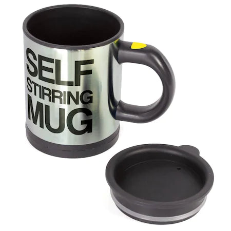 Cana cu amestecare automata - Self-stirring Mug, negru