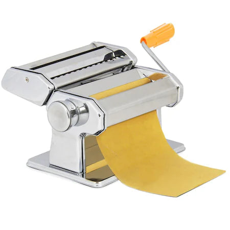 Masina 3-in-1 pentru Facut Taitei, Paste si Ravioli din Otel Inoxidabil, 9 Latimi Diferite