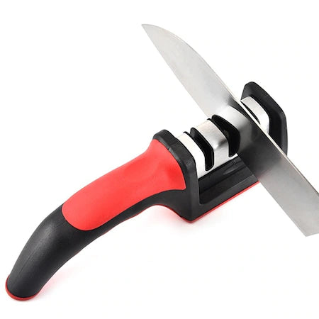 Aparat Pentru Ascutit Cutite Knife Grinder cu Maner Anti Alunecare 3 Nivele