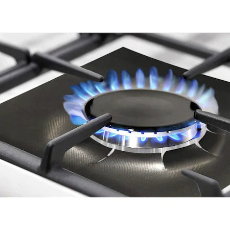 Set 4 folii detasabile de protectie pentru aragaz, usor de spalat, din teflon