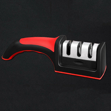 Aparat Pentru Ascutit Cutite Knife Grinder cu Maner Anti Alunecare 3 Nivele
