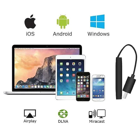 Chromecast 4k, redare pe TV, prin Wi-Fi, Streaming player HDMi, 4K , Google Airplay