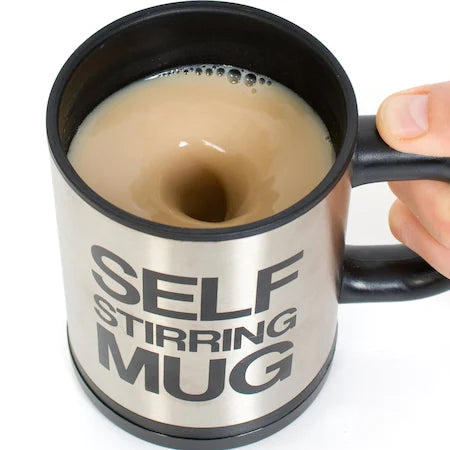 Cana cu amestecare automata - Self-stirring Mug, negru
