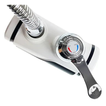 Robinet Electric Flexibil pentru Incalzit Apa cu Afisaj LED, Apa Calda Instant 30°C-60°C