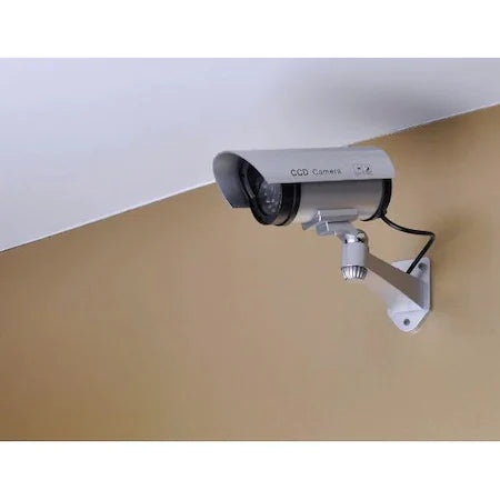 Camera de supraveghere falsa de exterior, LED rosu indicator, ajustabila