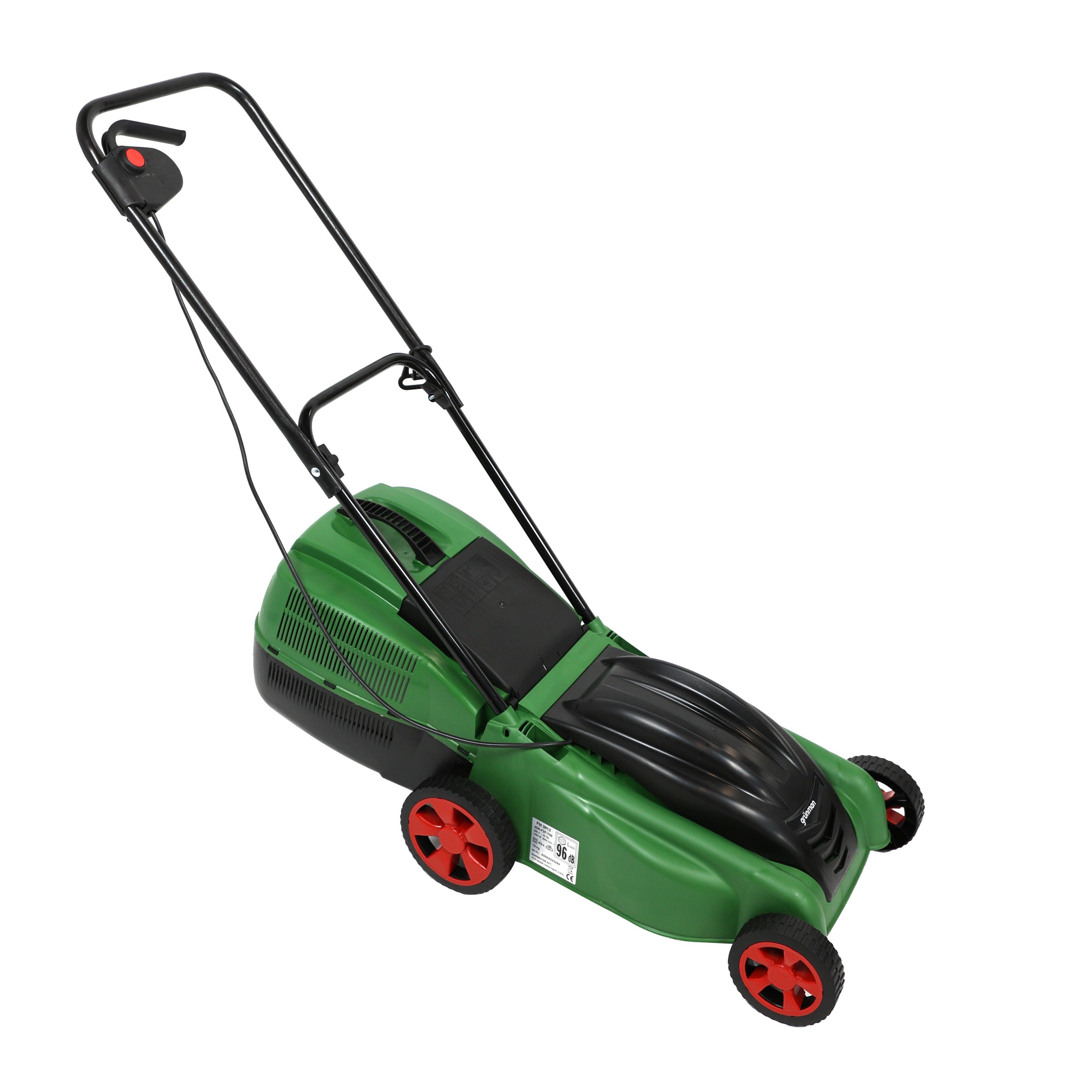 Masina de tuns iarba electrica Grunman FM3813, 1300 W, latime de taiere 37 cm