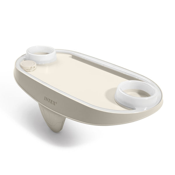 Suport bauturi si telefon / tableta, pentru piscina SPA, Intex 28520, PVC, 45 x 26 x 16 cm