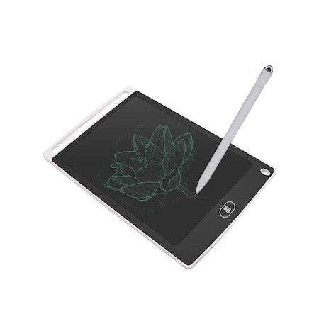 Tableta grafica rescriptibila pentru desen, Pad Kids, 8.5-inch, Creion Stylus, Buton Stergere, Roz